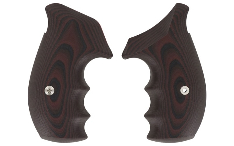 Vz Grips S&w n-frame, 320, round butt, black cherry