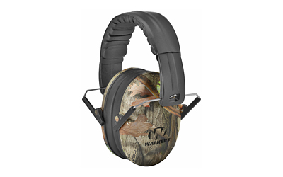 Walker's Passive Compact Ear Muffs, Camo, Will Not Fit Adults - Ideal For Smaller Heads GWP-FKDM-CMO