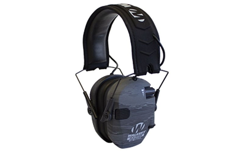 Walker's Razor digital ear muff atacs ghost camo