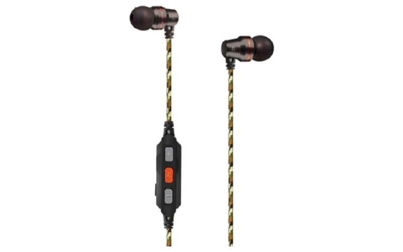 Walker's Flexible bluetooth neckband ear plugs