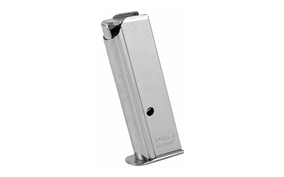 Walther Magazine, 380ACP, 6 Rounds, Fits PPK, Nickel Finish 2246009