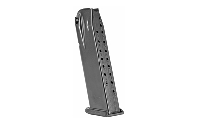 Walther Magazine,  9MM, 18 Rounds, Fits PDP Full Size, Black 2856891