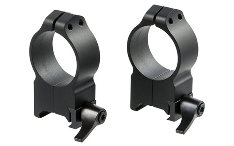Warne Scope Mounts 30mm extra high (1.240'') qd rings, black