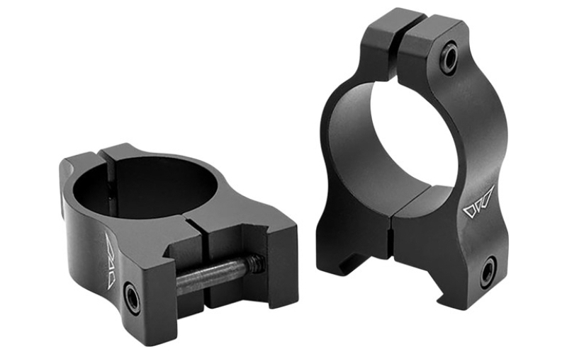 Warne Scope Mounts 1'' medium matte black rings