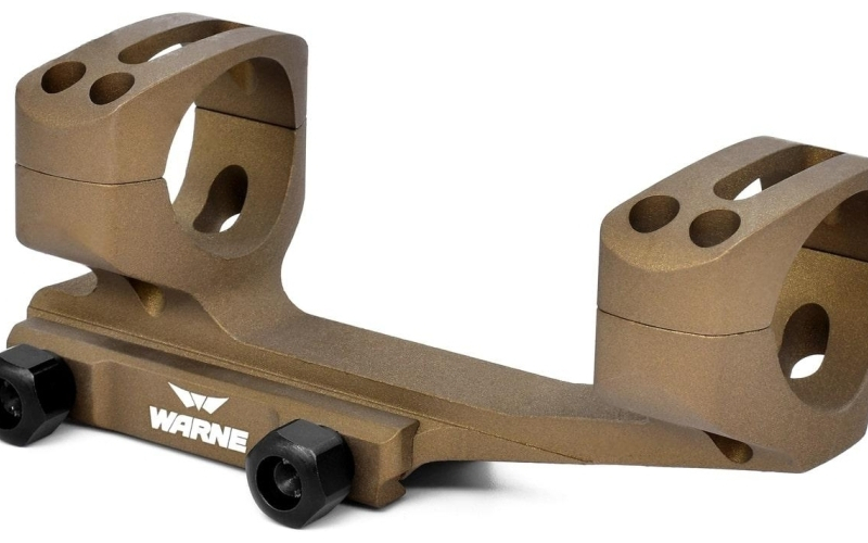 Warne gen 2 extended skeletonized 34mm msr mount burnt bronze