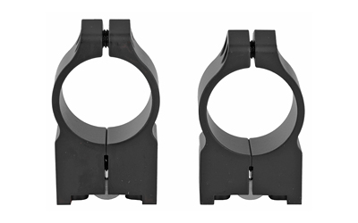 Warne Permanent Attached Fixed Ring Set, Fits Ruger M77, 1" Medium, Matte Finish 1R7M
