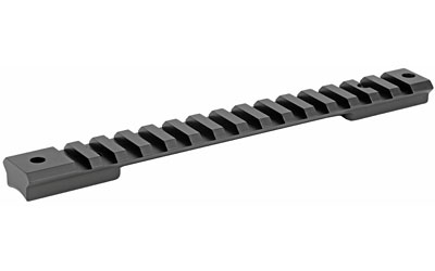 Warne Scope Mounts Mountain Tech Tactical 1 Piece Base, Fits Ruger American Centerfire Long Action, with 20 MOA Incline, Matte Finish 7685-20MOA