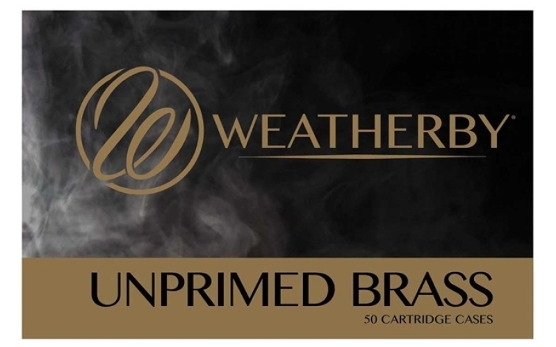 Weatherby 6.5-300 wby mag unprimed brass - 50 count