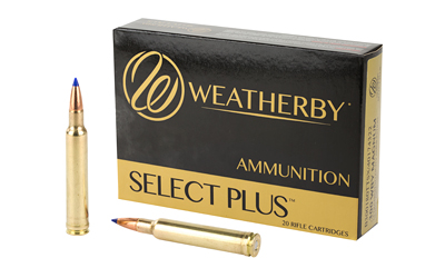Weatherby Select Plus Ammunition, 300 Weatherby Magnum, 180 Grain, Barnes Tipped Triple Shock X, 20 Round Box, California Certified Nonlead Ammunition B300180TTSX