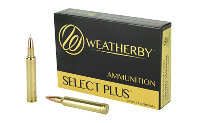 Weatherby Select Plus Ammunition, 300 Weatherby Magnum, 180 Grain, Nosler AccuBond, 20 Round Box N300180ACB
