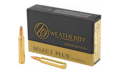 Weatherby Select Plus, 6.5 Weatherby RPM, 140 Grain, Nosler AccuBond, 20 Round Box N65RPM140ACB
