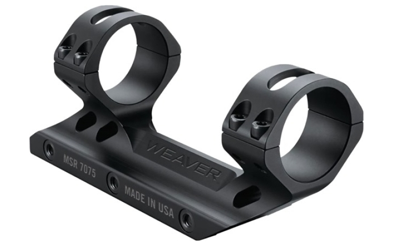 Weaver Premium 1''  fixed msr optics mount black
