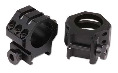 Weaver Tactical Ring, Fits Picatinny, 1", High, 6-Hole, Black 99689