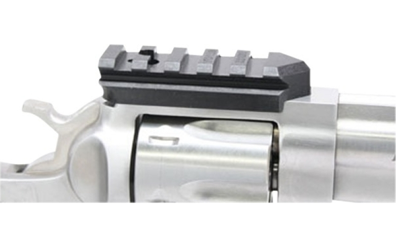 Weigand Combat Weig-a-tinny mini revolver scope mount for ruger black