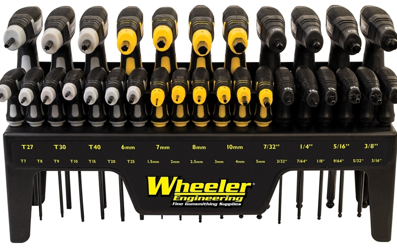 Wheeler P-Handle, Tool, 30pc Driver Set, SAE/Metric/Torx, Black/Yellow/Grey Finishes 1081957
