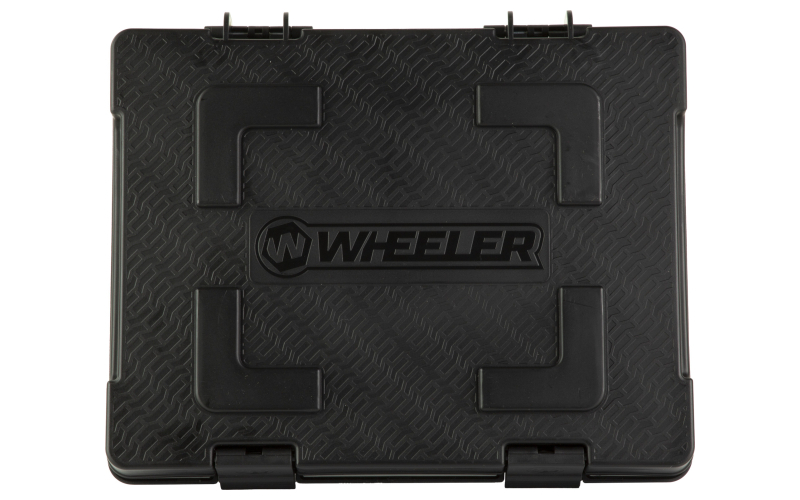 Wheeler 100 Piece Professional Screwdriver Set, Includes 2 Bit Drivers, 98 Bits and Hard Case, Black 4001003