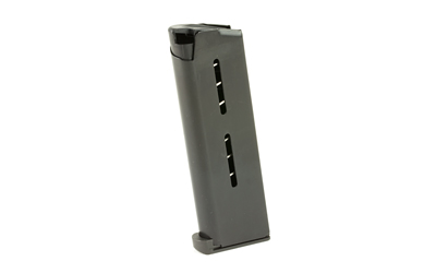 Wilson Combat Officer Magazine, 45ACP, 7 Rounds, Fits 1911, Steel, Black 47OXCB