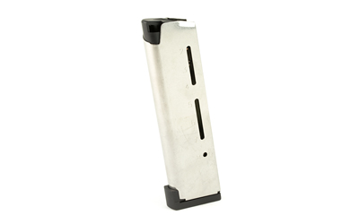 Wilson Combat Magazine, Elite Tactical Magazine, 45ACP, 8 Rounds, Fits 1911, MAX Spring, Stainless 500A-HD