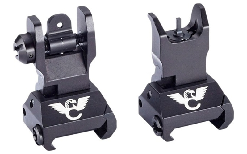 Wilson Combat Ar-15 back-up sight set rail-mounted