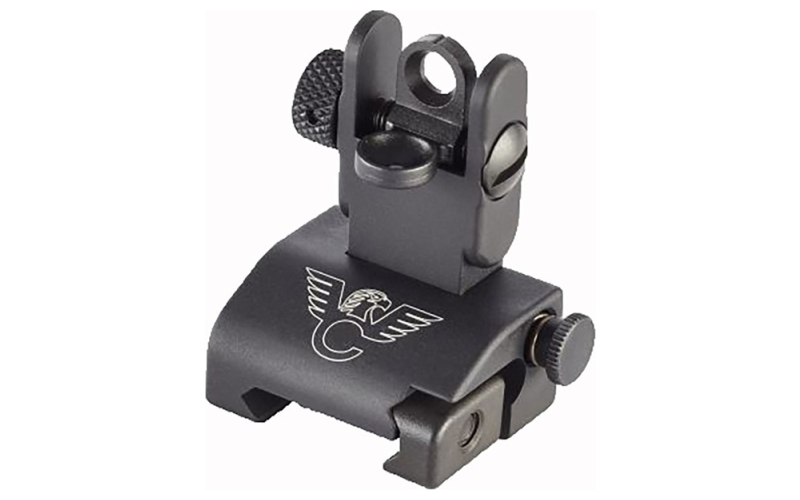 Wilson Combat Ar-15 flip-up bus rear sight rail-mounted
