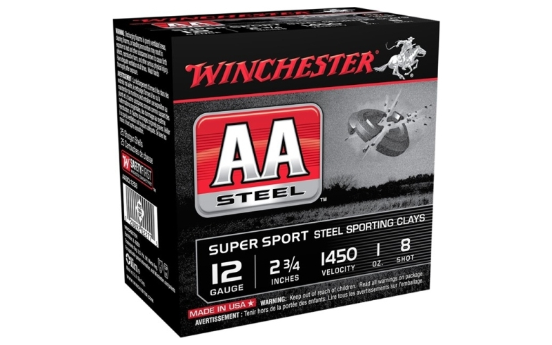 Winchester Ammunition 12 gauge 2-3/4''  1oz #8 25/box