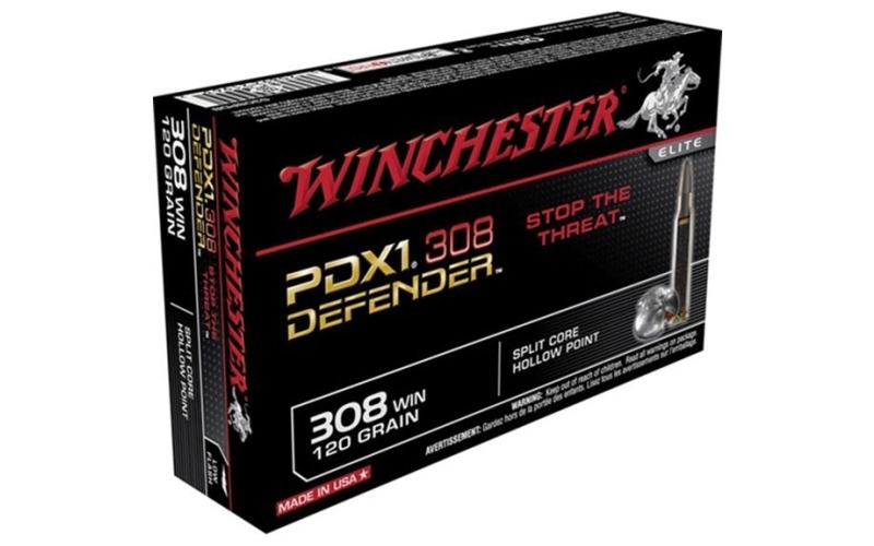 Winchester Ammunition 308 winchester 120gr jacketed hollow point 20/box