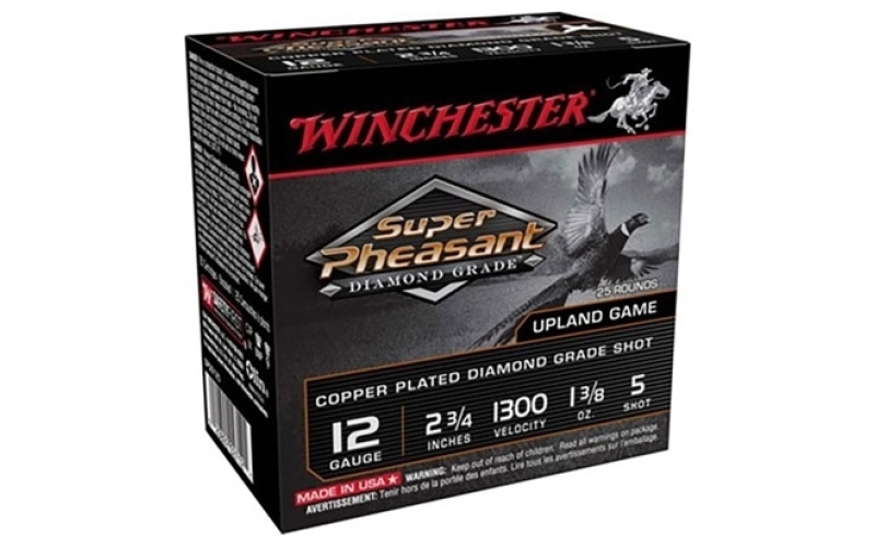 Winchester Ammunition 12 gauge 2-3/4'' 1-3/8oz #5 25/box