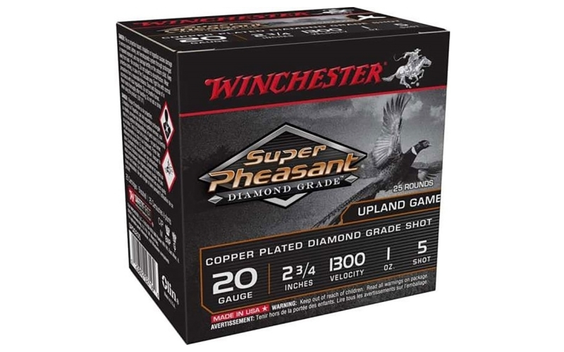 Winchester Ammunition 20 gauge 2-3/4'' 1oz #5 25/box