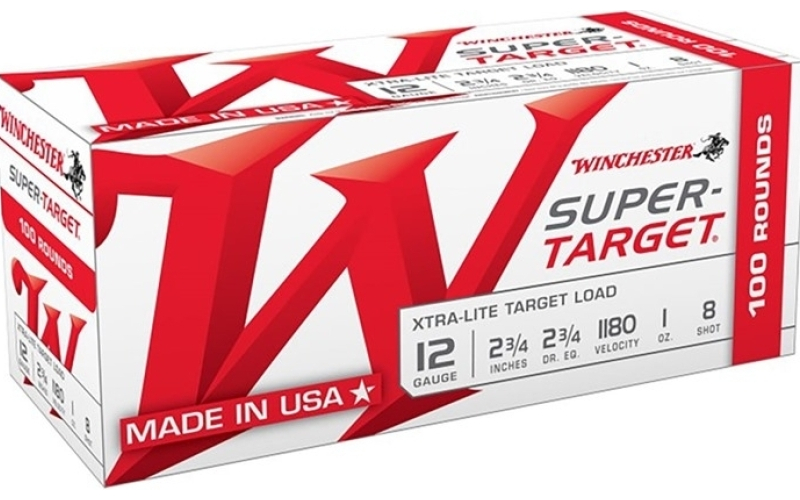 Winchester Ammunition 12 gauge 2-3/4'' 1oz #8 100/box