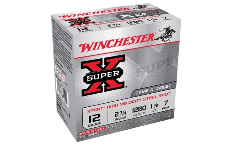 Winchester Ammunition 12 gauge 2-3/4'' 1-1/8 oz #7 shot 25/box