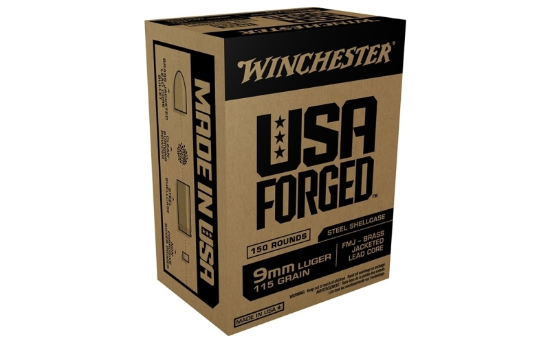 Winchester Ammunition 9mm luger 115gr full metal jacket 150/box