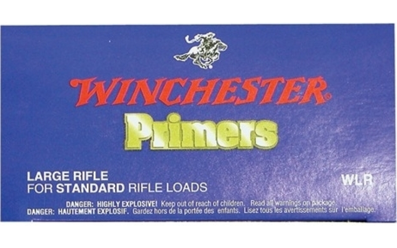 Winchester Ammunition Large pistol primers 1,000/box