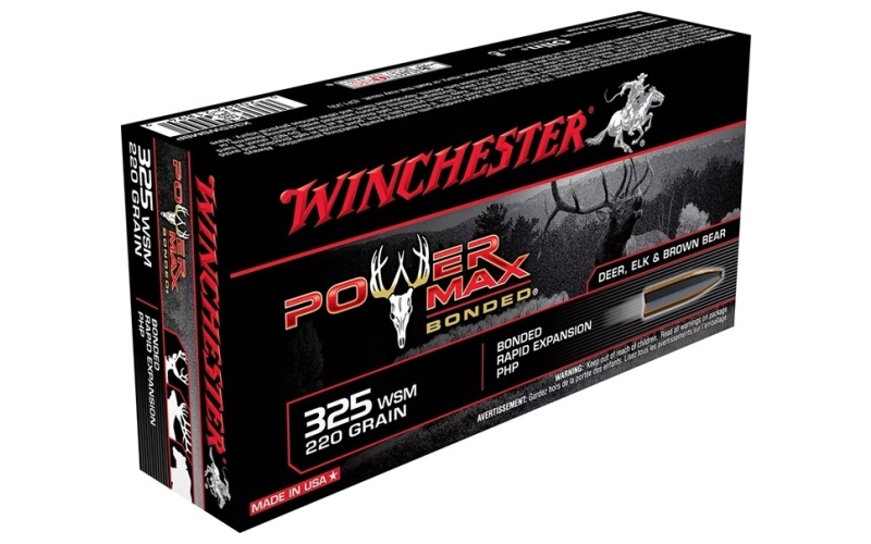 Winchester Ammunition 325 wsm 220gr protected hollow point 20/box