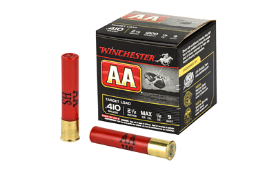 Winchester Ammunition AA Target Load, 410 Gauge, 2.5", #9, .5 oz, Shotshell, 25 Round Box AA419