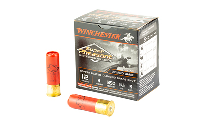 Winchester Ammunition Super Pheasant, Diamond Grade, 12 Gauge 3", #5, 25 Round Box SPDG1235