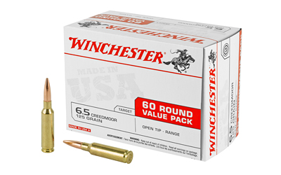 Winchester Ammunition USA, 6.5 Creedmoor, 125 Grain, Open Tip, 60 Round Box USA65CMVP