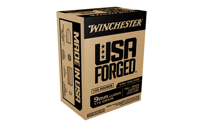 Winchester Ammunition USA Forged, 9MM, 115 Grain, Full Metal Jacket, 1000 Round Case WIN9SK