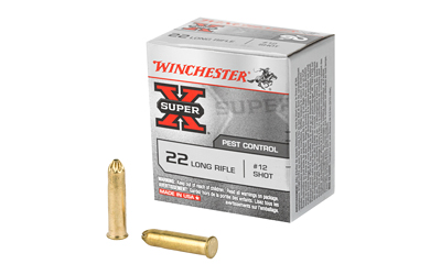 Winchester Ammunition Super-X, 22LR, #12 Shot, 50 Round Box X22LRS