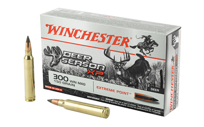 Winchester Ammunition Deer Season, 300 Win, 150 Grain, Extreme Point Polymer Tip, 20 Round Box X300DS