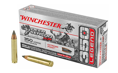 Winchester Ammunition Deer Season XP, 350 Legend, 150 Grain, Extreme Point Poly Tip, 20 Round Box X350DS