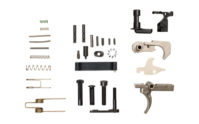 WMD Guns NiB-X Lower Parts Kit Mod 3, FCG, Nitromet Controls, Front Pivot Pin, Rear Takedown Pin, Trigger Guard Assembly and All Necessary Pins, Detents and Springs NIBXLPKM3