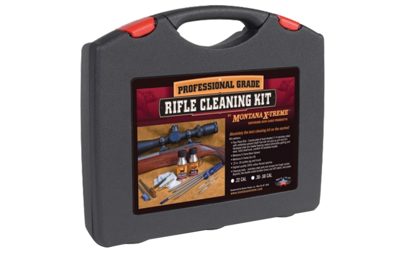 Montana x-treme professional grade gun cleaning kit .30-.50 cal