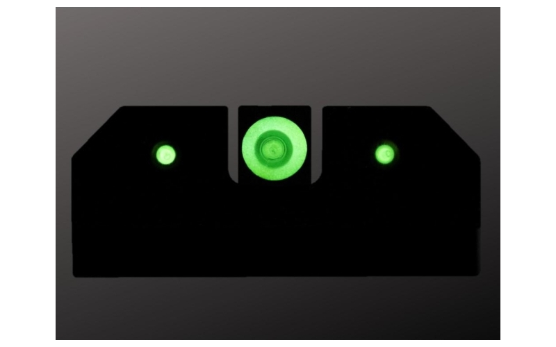 Bulk 20 set - r3d night sights green - glock 43