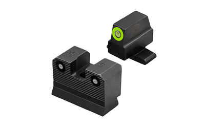XS Sights R3D, 2.0, Tritium Night Sight, For Sig P320, P365, P225, P226, P228, P229, SP2009, SP2340, X-Macro, X-Compact, P365XL (Will not fit X or XL series where rear sight is part of or attached to the optics plate), Suppressor Height, Orange Front Outline, Green Tritium Front/Rear SI-R203P-6N