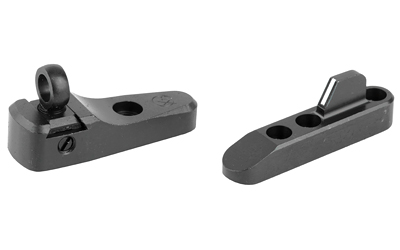 XS Sights Ghost Ring Rear, White Stripe Front, Sight, Marlin 1895,45-70,450,444 w/Bolt On Sight, Matte with White Stripe, Universal Integral Ramp. Ghost rings include .191 and .230 apertures ML-0013-5