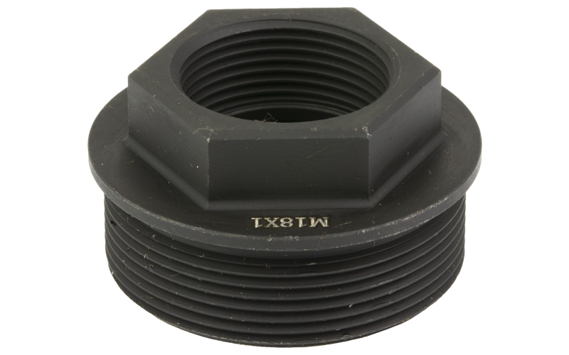 YHM M18X1 CRBNE ADPTR SDWNR M2 BLK