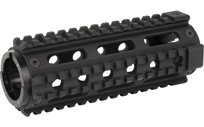 Yankee Hill Machine Co Carbine Handguard, 2 Piece, Fits Colt AR-15's with Carbine Length Gas Systems and Fixed Front Sight Gas Block, Anodized Finish, Black YHM-9670-C