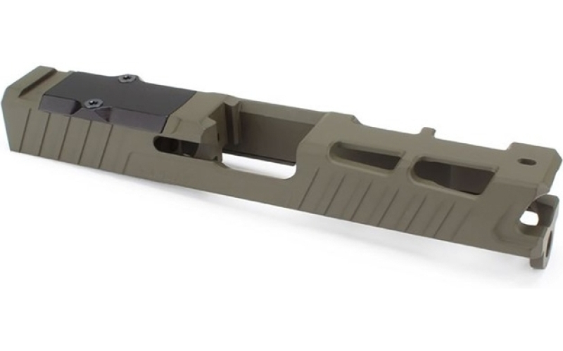 Zaffiri Precision Zps.4 slide glock 19 gen 3 9mm luger optic ready od green