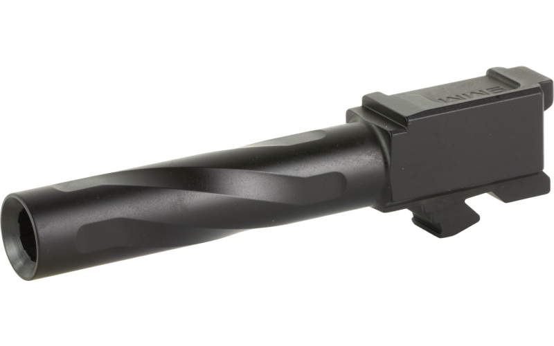 Zaffiri Precision Pistol Barrel, 9MM, 4.02", Nitride Finish, Black, For Glock 19 Gen 1-4 ZP19BBN