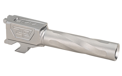 Zaffiri Precision Pistol Barrel, 9MM, 3.8", Stainless Finish, Silver, Fits Sig P320 Compact ZP.320BSS